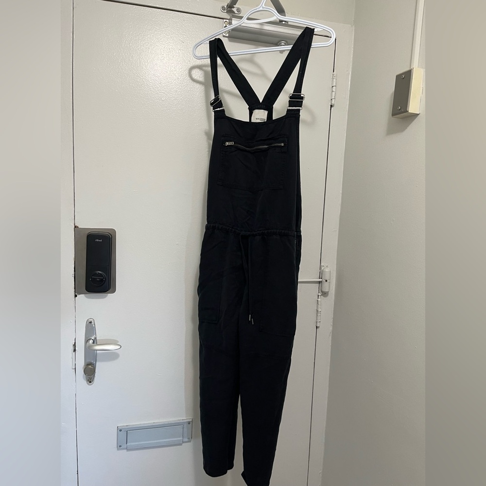 Wilfred Black Women's Denim Overalls
